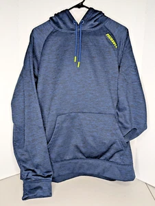 Russell Hooded Sweatshirt Mens XL Blue Hoodie Pullover Athletic Performance Wear - Picture 1 of 8