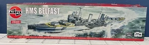 Airfix Vintage Classics Battle Ship 1:600 Model Kit SEALED BOX OPEN HMS BELFAST - Picture 1 of 3