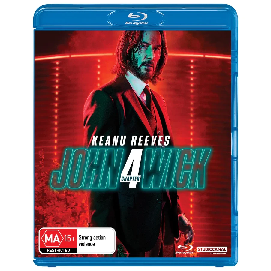 John Wick - Chapter 4 BLU-RAY : *NEW* Region B - Image 1 of 1