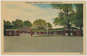 Triangle Motor Court, Edenton, North Carolina - Picture 1 of 2