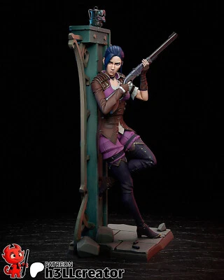 Caitlyn Arcane League of Legends (3D) Printed Model Kit 1:10/1:12/1:16 Scale - Image 1 of 4