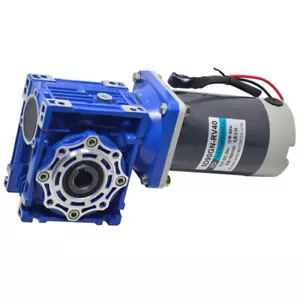 5D90GN-RV30/RV40 DC 12V/24V 90W Turbo Worm Gear Motor Self-Locking 21RPM-420RPM - Picture 1 of 11