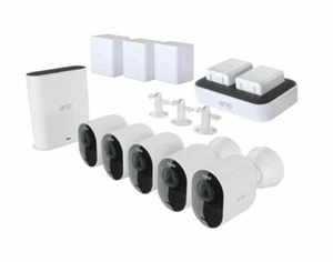Arlo Ultra 2 4K Wifi Cable Libre 5 Cámaras Sistema de Seguridad Estación de Carga Doble - Imagen 1 de 7
