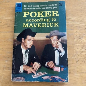 Vintage Poker nach Maverick James Garner Huggins 1959 Dell Taschenbuch - Bild 1 von 3