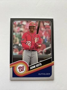 2020 TOPPS BROOKLYN COLLECTION JUAN SOTO #5 BLACK /75 - Picture 1 of 4