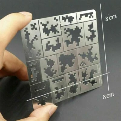 1/35 Militare AFV Camouflage digitale Modello Stencil aerografo Modello AJ0014 - Immagine 1 di 4