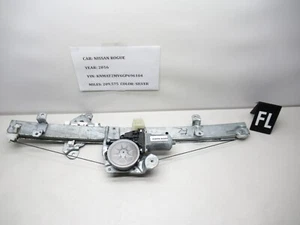 Regulador de ventana delantero izquierdo Nissan Rogue 2016-2019 con motor 80730-4BA1A OEM - Imagen 1 de 7