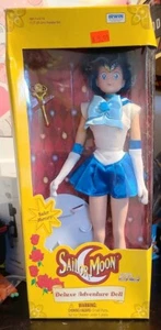 Sailor Moon Delux Adventure Doll Sailor Mercury 2000 MIB - Picture 1 of 12