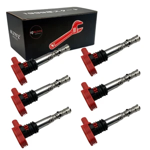 6x Zündspule 06C905115K Für Audi A4 8E2 8K2 A5 8T3 A6 4F2 4G2 A8 4E2 R8 Q5 Q7 - Picture 1 of 6