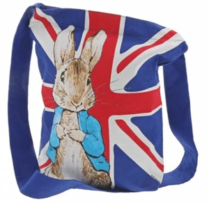Beatrix Potter Peter Rabbit Tote Bag - Union Jack A30131 - Picture 1 of 2