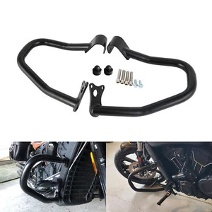 Black Highway Engine Guard Crash Bar Fit For Indian Scout 2015-2024 Sixty 16-24 - Picture 1 of 13