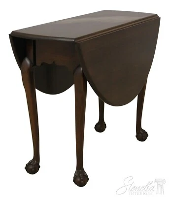 55986EC: KITTINGER CW-134 Colonial Williamsburg Clawfoot Table - Image 1 of 4