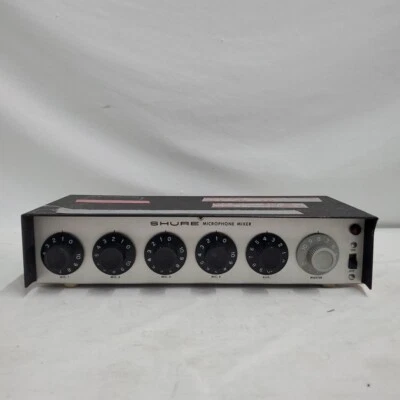 Shure Brothers Microphone Mixer M68FC Vintage 4-CH Mic Mixer - Image 1 of 4