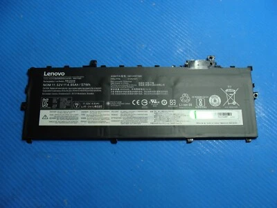 Lenovo ThinkPad X1 Carbon 5th Gen 14" 电池 11.52V 57Wh 4830mAh 01AV431 — 第 1/4 张图片