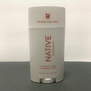 New Native Deodorant Spiked Egg Nog paraben Free Aluminum 2.65 oz(75g) - Picture 1 of 5
