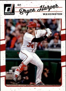 2017 Donruss Magenta Back #171 Bryce Harper