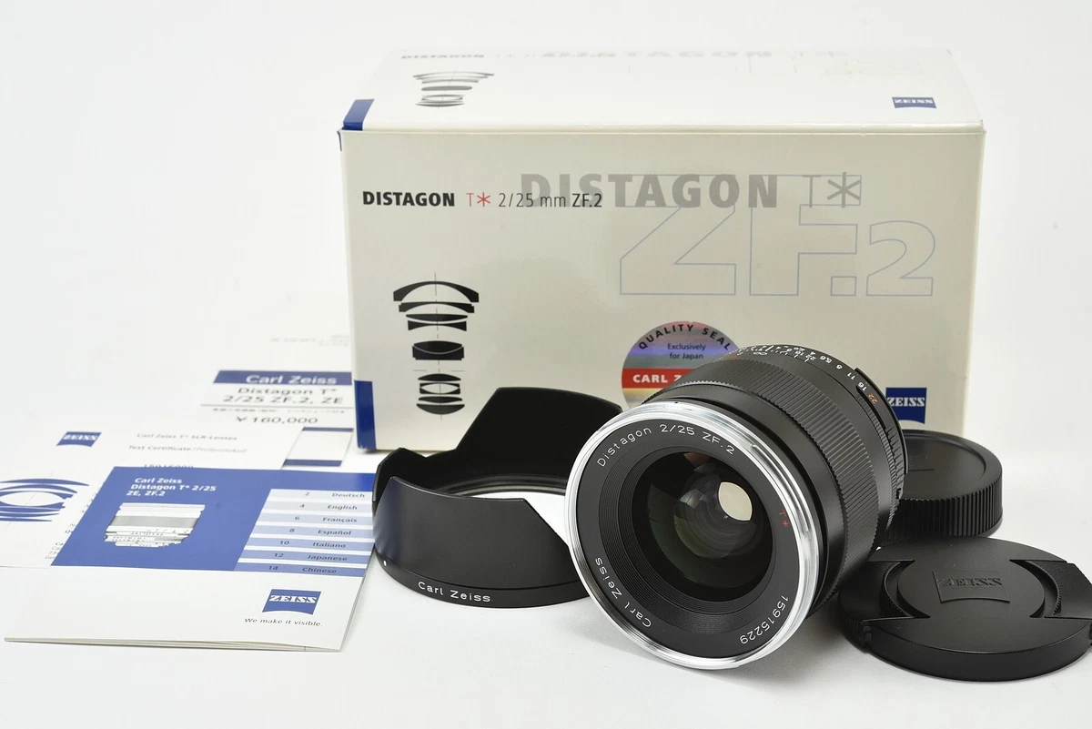Carl Zeiss Distagon 2/25 ZF2 レンズ　カメラ　ニコン Carl Zeiss announces Distagon T* 2,8/25 ZF.2 lens for Nikon