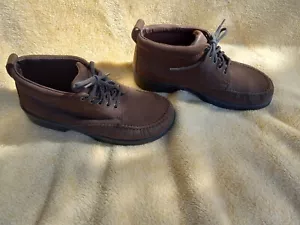 Dexter Comfort- Brown Nubuck Leather Lace Up Ankle Boots - Women’s Size 9.5M - Picture 1 of 11