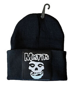 Misfits Beanie Rock N Roll Band Hat Winter Skull Cap Metal Punk Christmas Gift