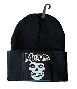 Misfits Beanie Rock N Roll Band Hat Winter Skull Cap Metal Punk Christmas Gift - Picture 1 of 1