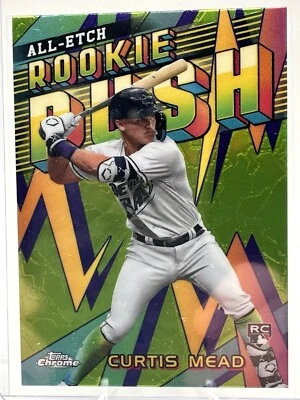 2024 Topps Chrome - All-Etch Rookie Rush #CERR-6 Curtis Mead (RC) - Image 1 of 3