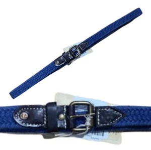Scotch R'belle Kids Boys Blue Woven Canvas Belt Size Large New - Picture 1 of 1