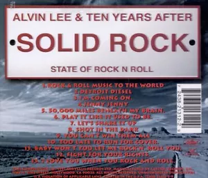 ALVIN LEE & TEN YEARS AFTER - SOLID ROCK NEW CD - Picture 1 of 1