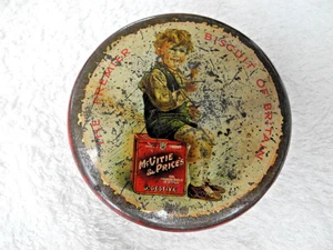 VINTAGE McVITIE & PRICE VERDAUUNGSKEKS PROBE BLECHDOSE - THE PREMIER BISCUIT  - Bild 1 von 3