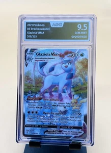 Pokémon APG 9.5 Glaziola VMAX 209/203 Drachenwandel Deutsch - Bild 1 von 1