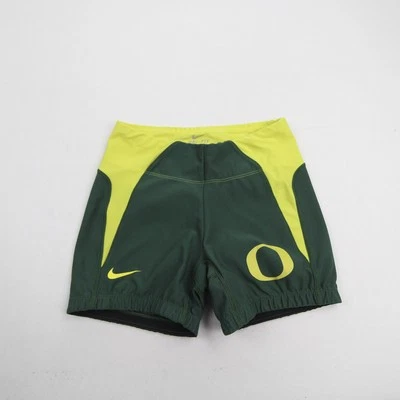 Oregon Ducks Nike Running Short Women's Green/Yellow Used - Image 1 of 4