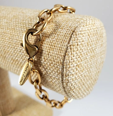 Pulsera de eslabones de cadena Lenora Dame tono dorado Foto 1 de 4