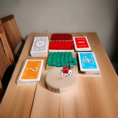 2008 Monopoly Game Replacement Pieces Parts Houses Hotels Speed Dice Properties - Image 1 of 4