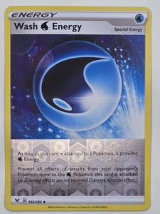 Wash Water Energy - 165/185 - SWSH04: Vivid Voltage - POKEMON REVERSE HOLO - Picture 1 of 1