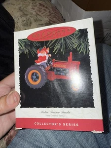Makin Tractor Tracks Hallmark Keepsake Ornament Here Comes Santa 1994 Ho1 - Imagen 1 de 1