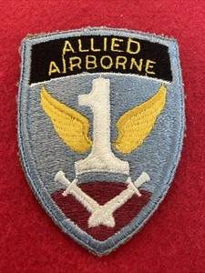 WWII US Army 1st Allied Airborne Army Patch - Embroidered - No Glow - Picture 1 of 2