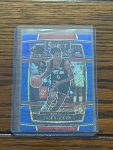 Jalen Green 2021-22 Select Blue Shimmer Rookie Rc #7 Rockets - Bild 1 von 2