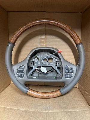 Volante de madera Lincoln Town Car Grand Marquis 2003-2004 beige OEM # 10 Foto 1 de 4