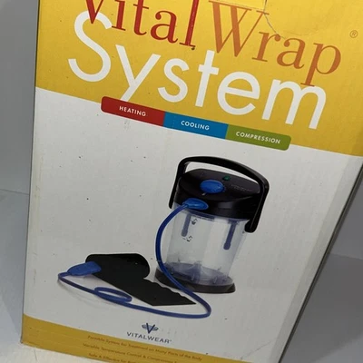 Vital Wrap System Temperature Controlled Vitalwear Heat/Cold VIT-00002 NEW/WH2 - Image 1 of 4