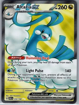 Altaria ex 232/182 SV04: Paradox Rift - Pokemon Card - NM - Image 1 of 2