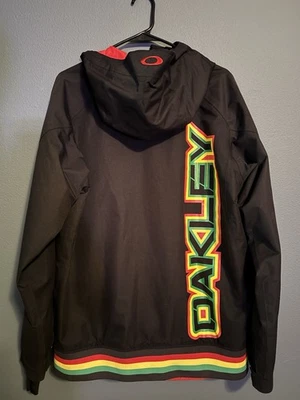 Chaqueta de snowboard Oakley Rasta Softshell - pequeña para hombre (ajuste suelto) Foto 1 de 4