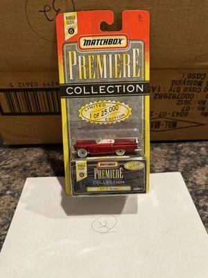 Matchbox Premiere Collection Series 6 '57 T-Bird Red 1:64 Diecast NOS - Image 1 of 2