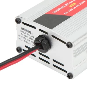(Zigarettenanzünder-Stil) 300W Auto-Wechselrichter DC 12V Zu AC 220V Wide Ap FO - Zdjęcie 1 z 24