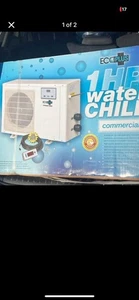 NUEVO Enfriador de agua EcoPlus 1 HP grado comercial (hidroponía, acuario) - Imagen 1 de 2