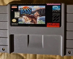 SNES - BASS Masters Classic - Cartridge Only  - Picture 1 of 3