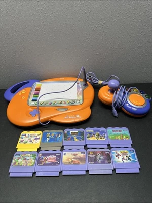 Vtech V Smile Art Studio Controller And Games - Image 1 of 4