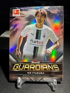 KO ITAKURA 2022 2023 Topps Finest Bundesliga Guardians Refractor #FG-KI Insert - Picture 1 of 2