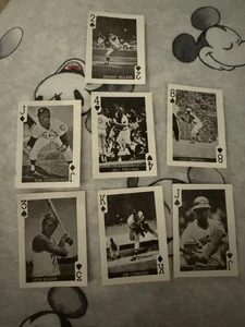 1968 SELTENES SPORT ILLUSTRIERTES POSTER BASEBALL Karton Mini Spielkarten - Bild 1 von 1