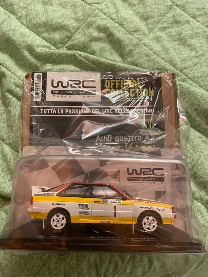 Audi Quattro A2 Swedish Rally 1984 Hachette WRC 1/24 - Immagine 1 di 1