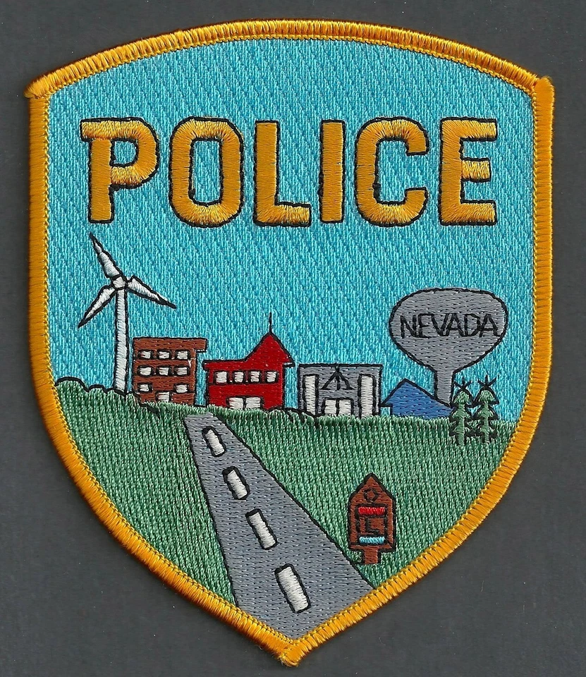 PARCHE HOMBRO POLICÍA NEVADA IOWA Foto 1 de 1
