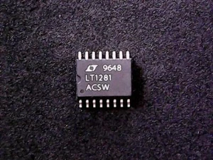 LT1281ACSW - Linear Technology Dual RS232 Transceiver (SOIC-16 Wide) - Imagen 1 de 1